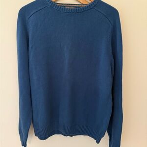 St. John's Bay Men's Deep Blue Crewneck Sweater